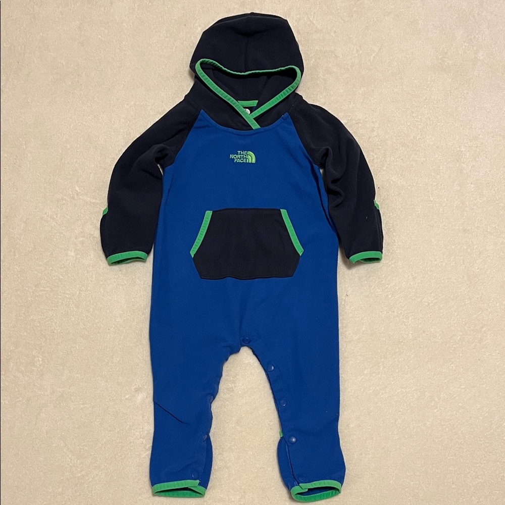 The North Face | Blue Fleece Bunting 6-12M
